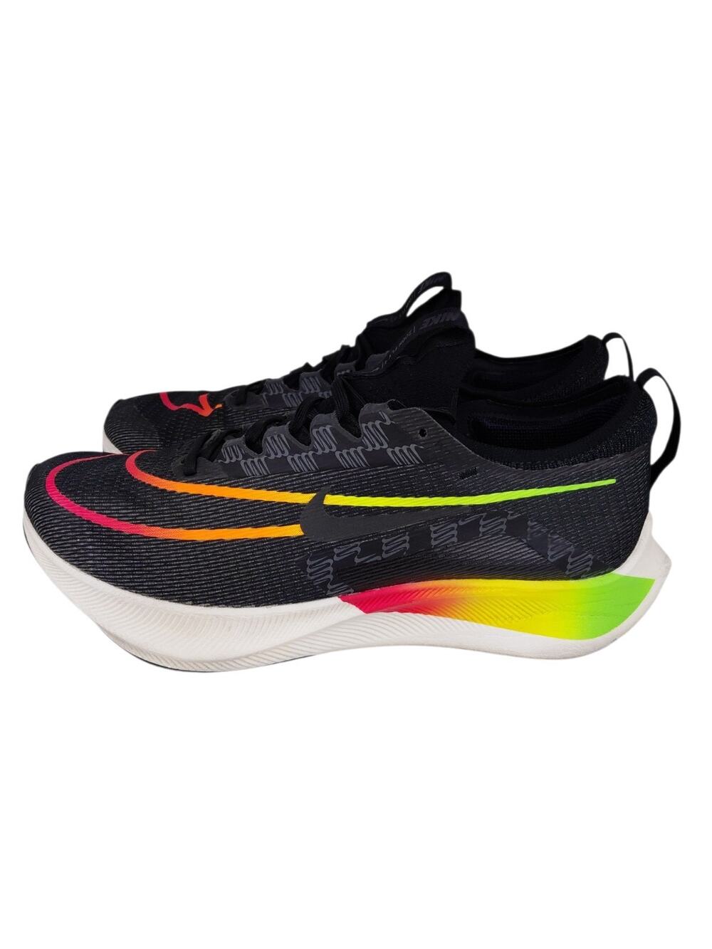 Nike Zoom Fly 4 Running Black Multi Color Shoe/ Sneakers DQ4993-010 Size 11
